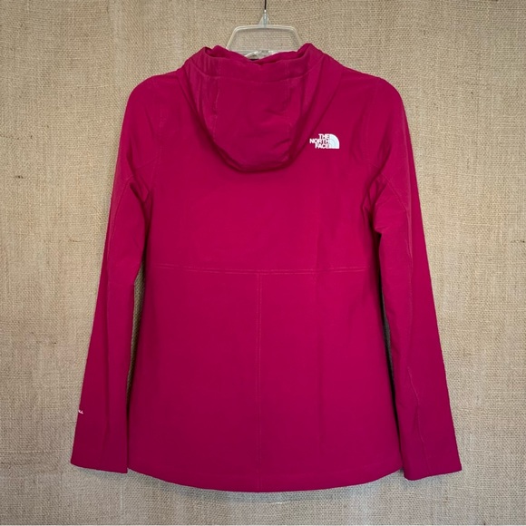 THE NORTH FACE Windfall Hooded Jacket Magenta Womens XS - Picture 2 of 7